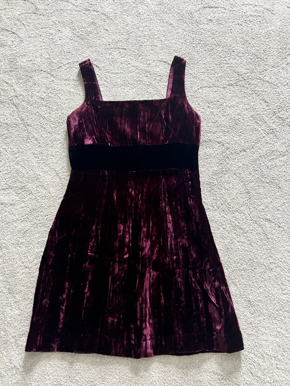Bebe Velvet Tank Dress Size 6